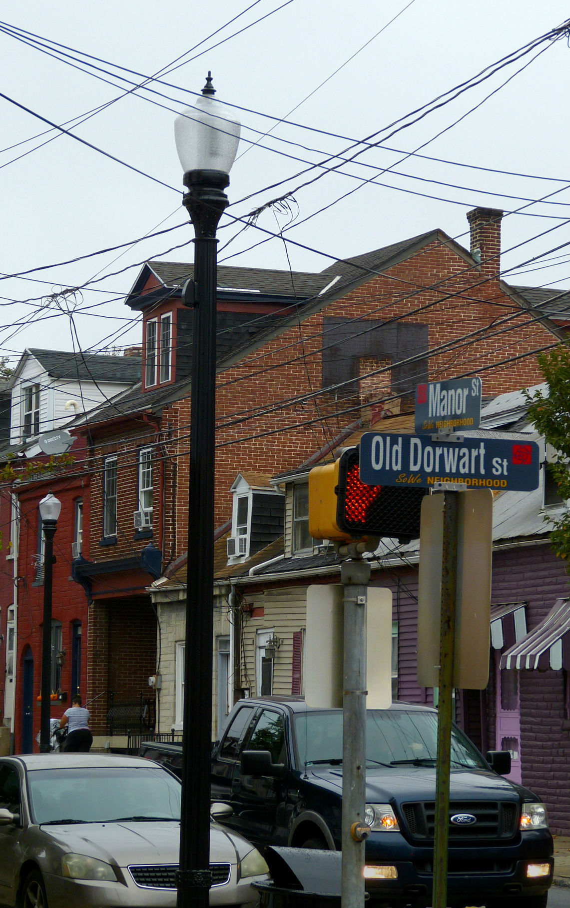 Manor Street boulevard lighting